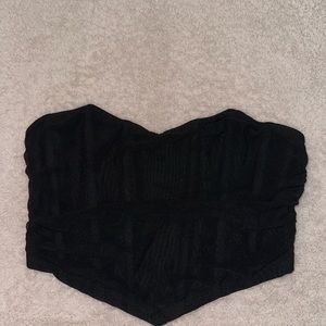 Ruched bandana tube top
